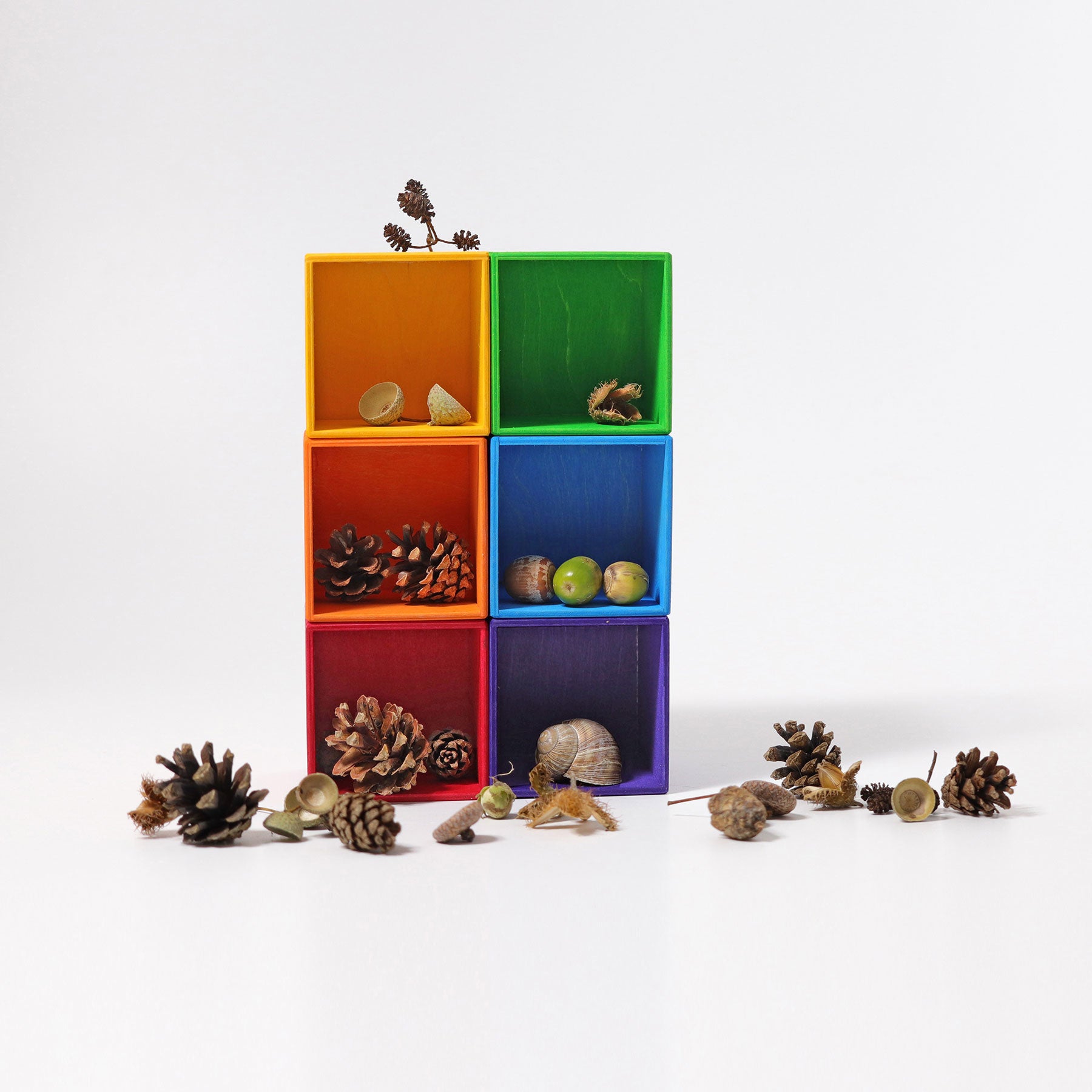 Sorteerbakjes, 6 stuks