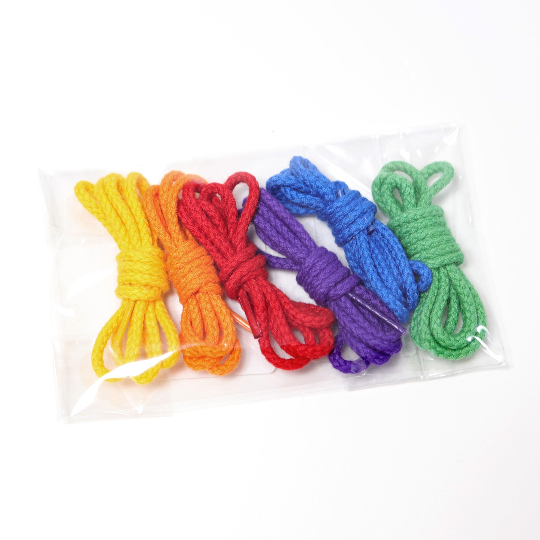 Regenboog rijgveters