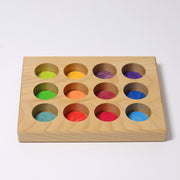 Regenboog sorteerbord