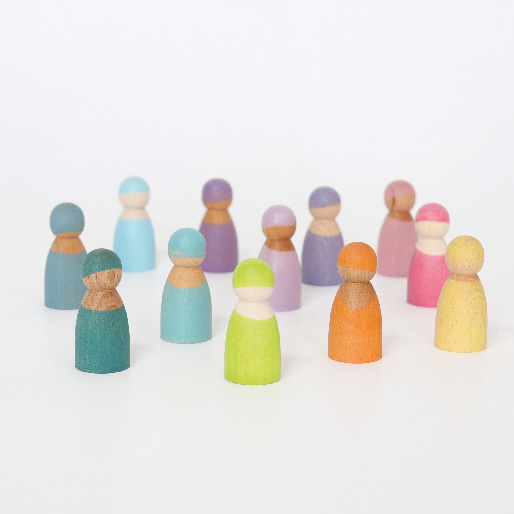 Regenboogvriendjes pastel