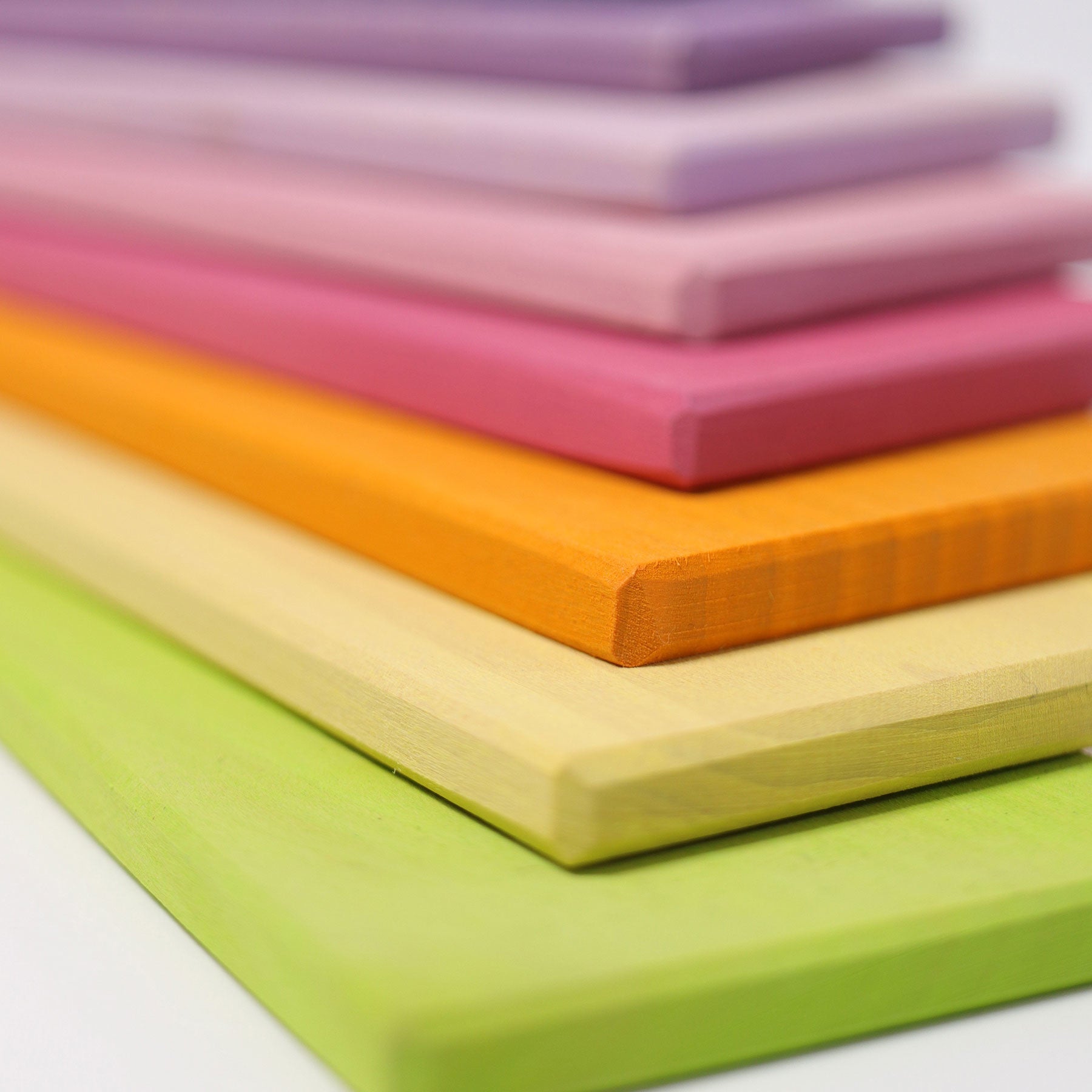 Bouwplankjes pastel