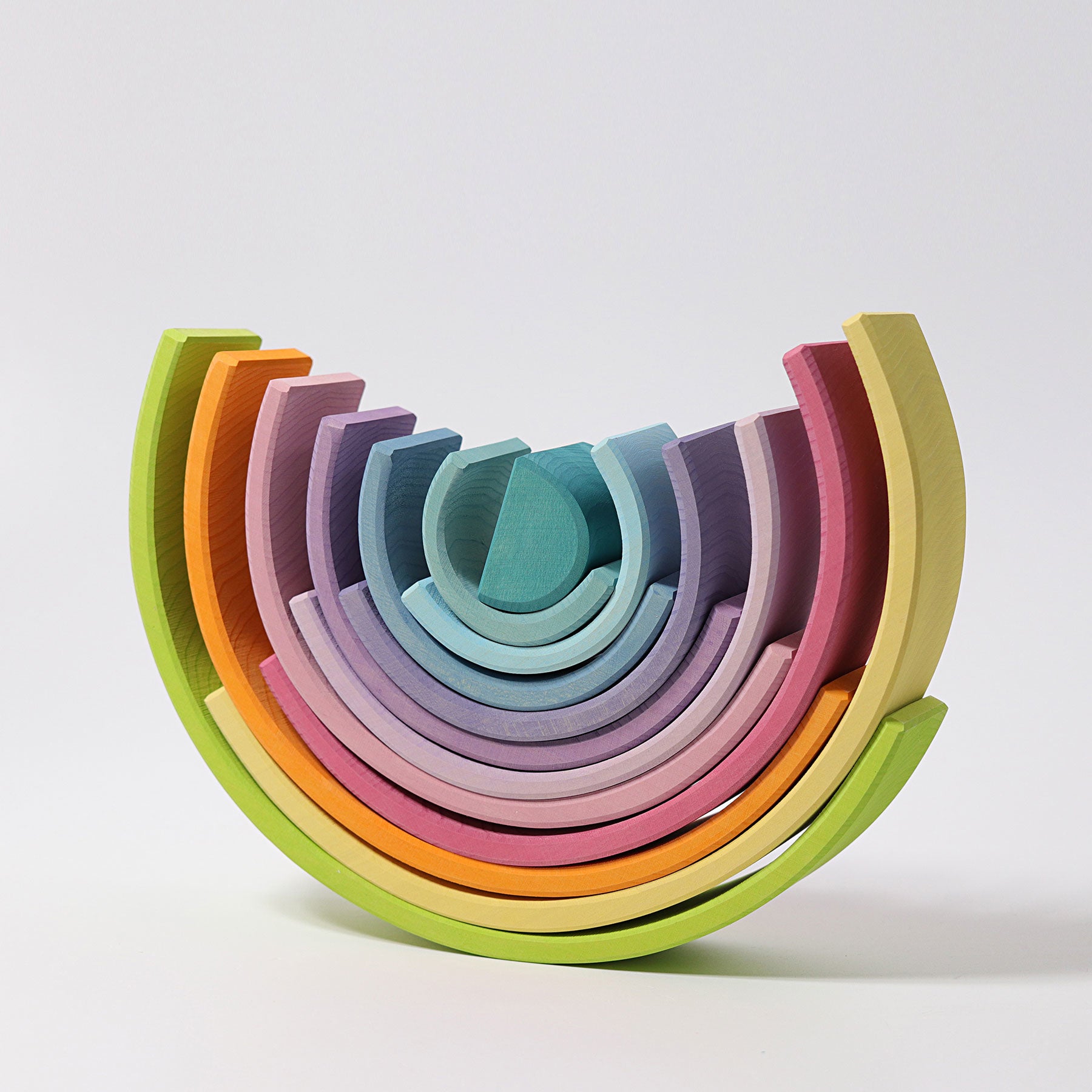 Grote regenboog pastel