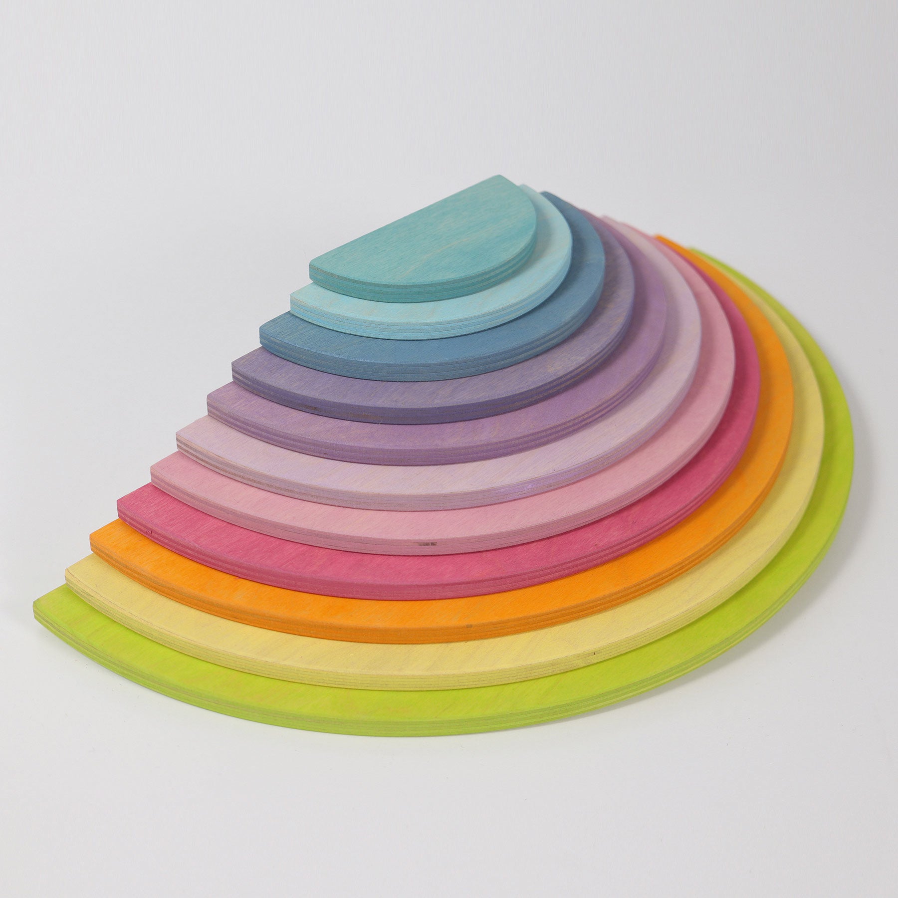 Halve cirkels pastel