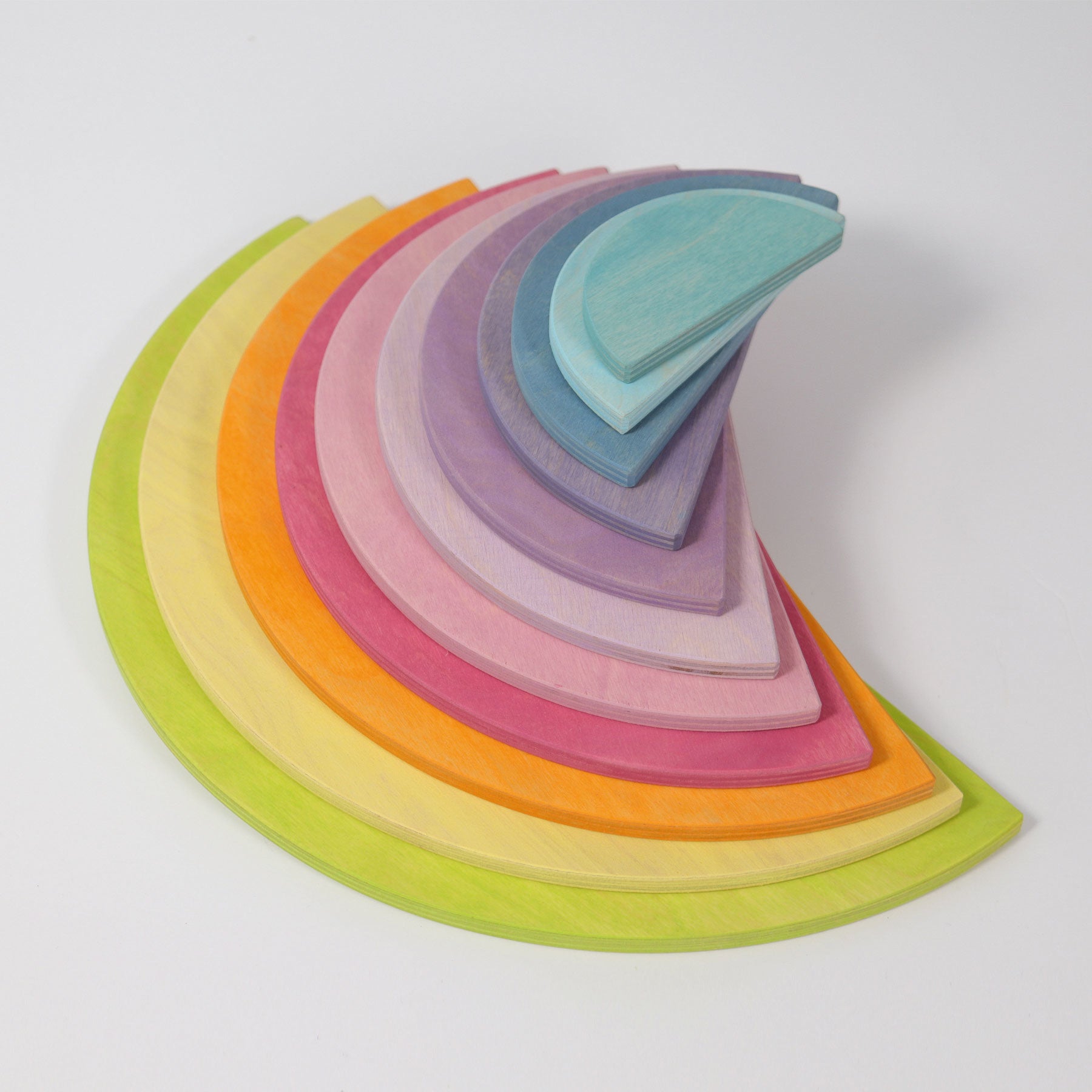 Halve cirkels pastel