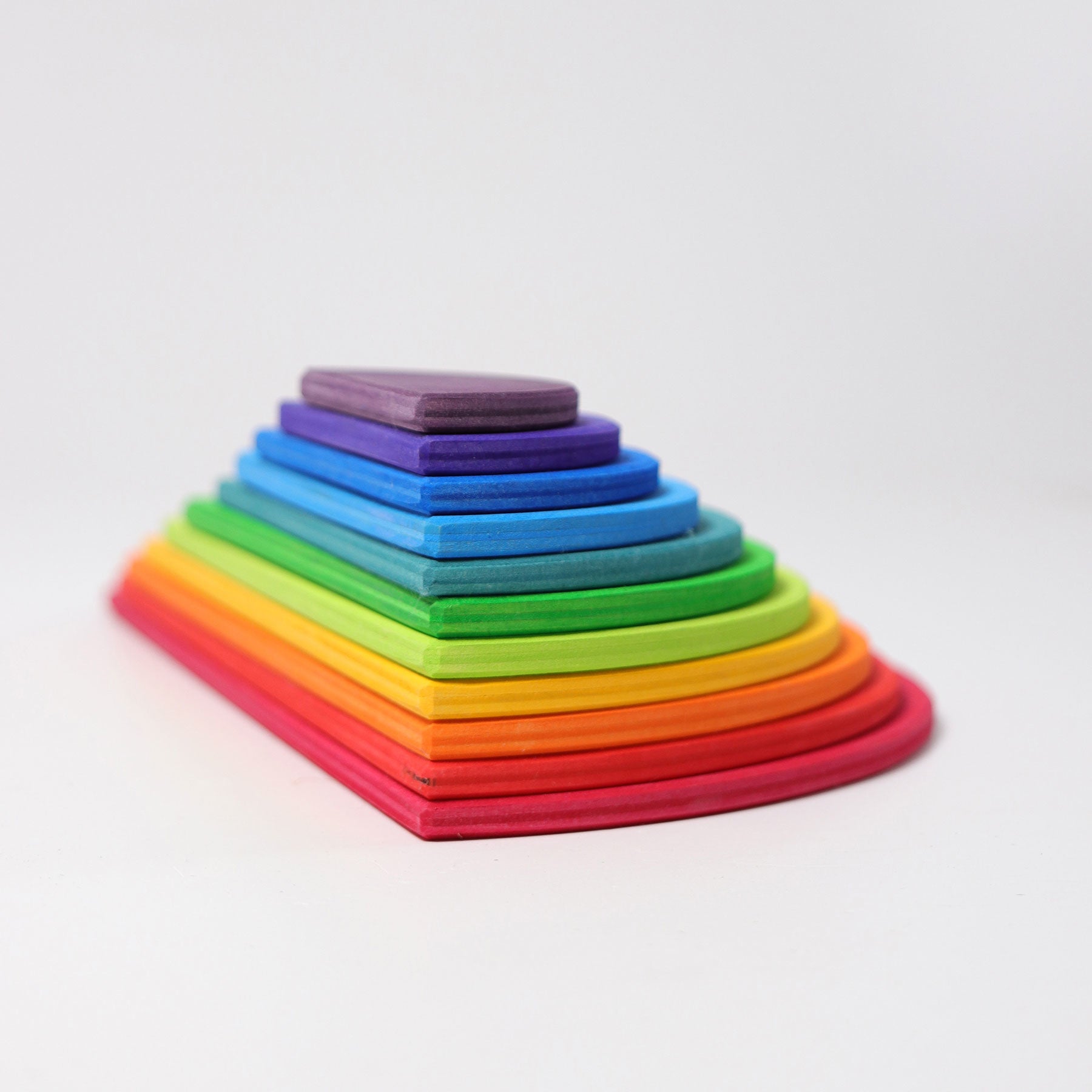 Halve cirkels regenboog