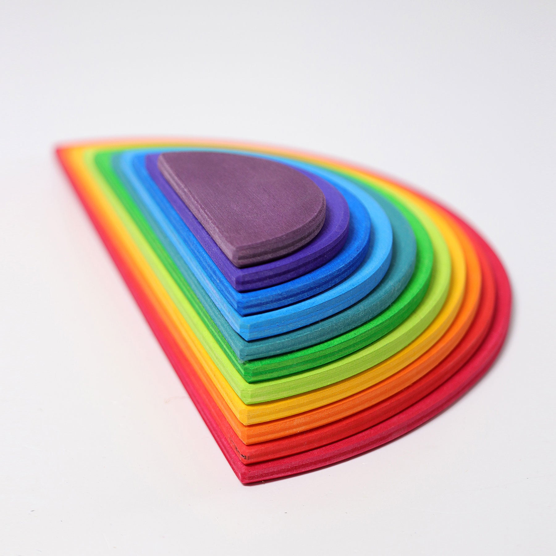 Halve cirkels regenboog