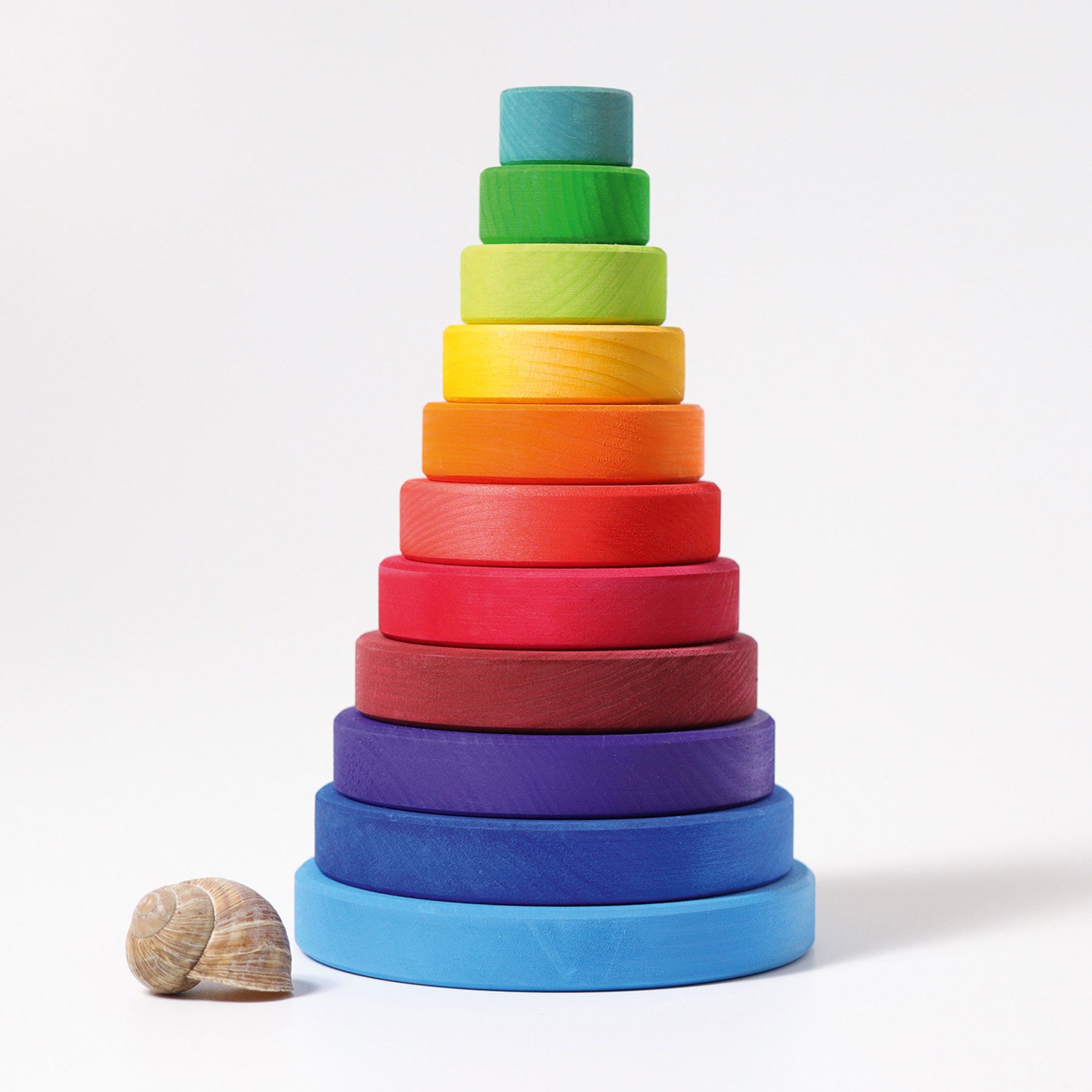 Stapeltoren regenboog