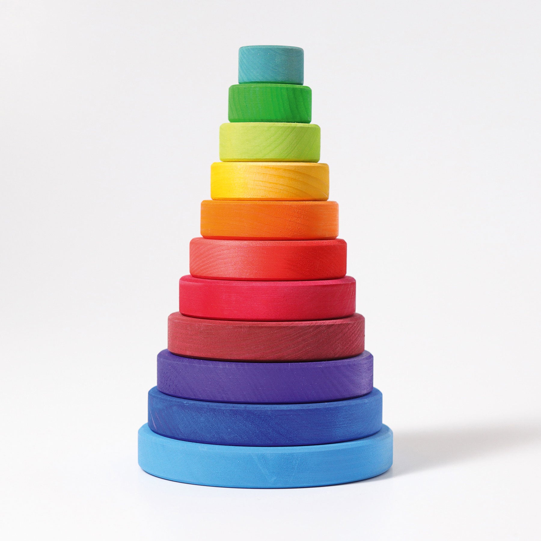 Stapeltoren regenboog