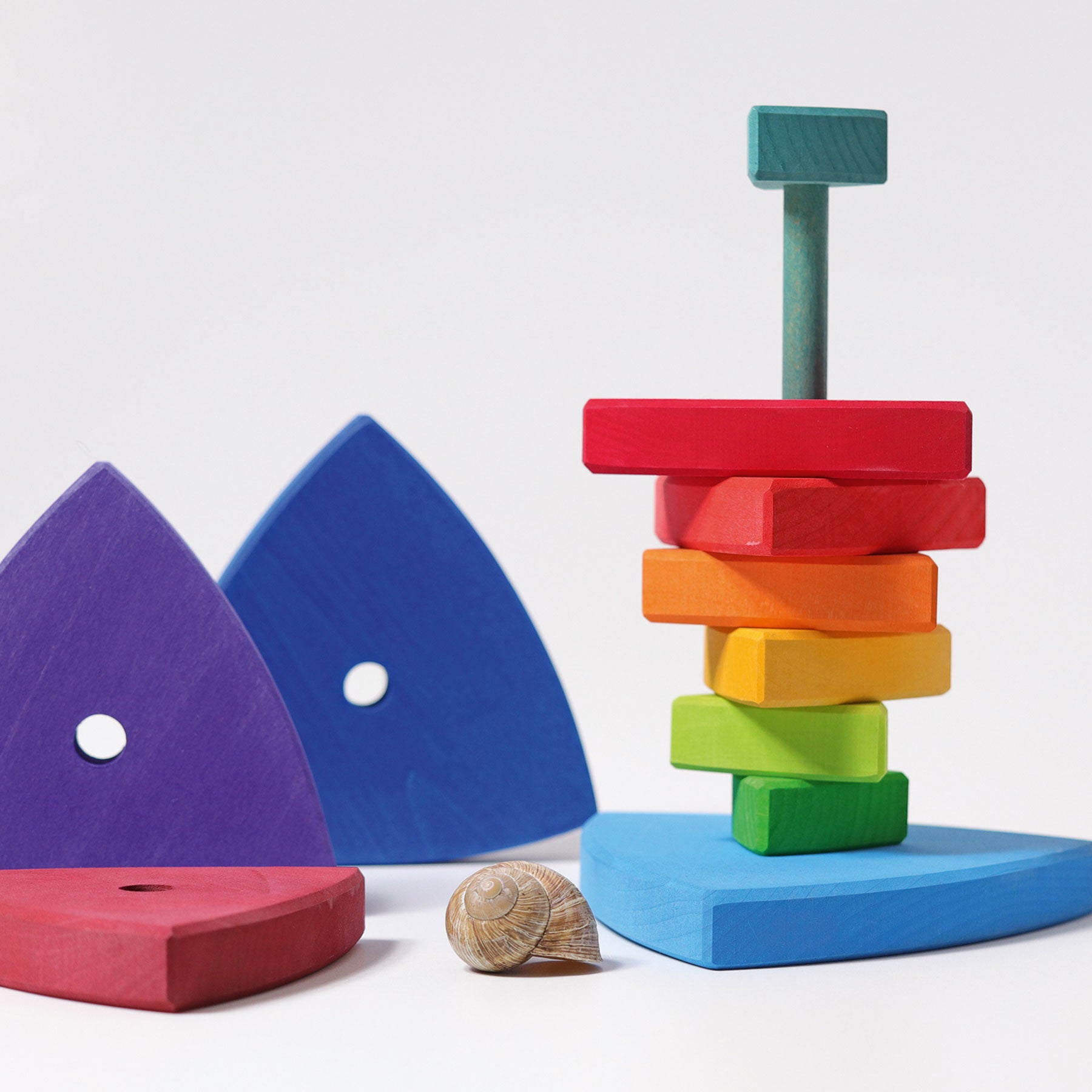 Stapeltoren regenboog Wankel