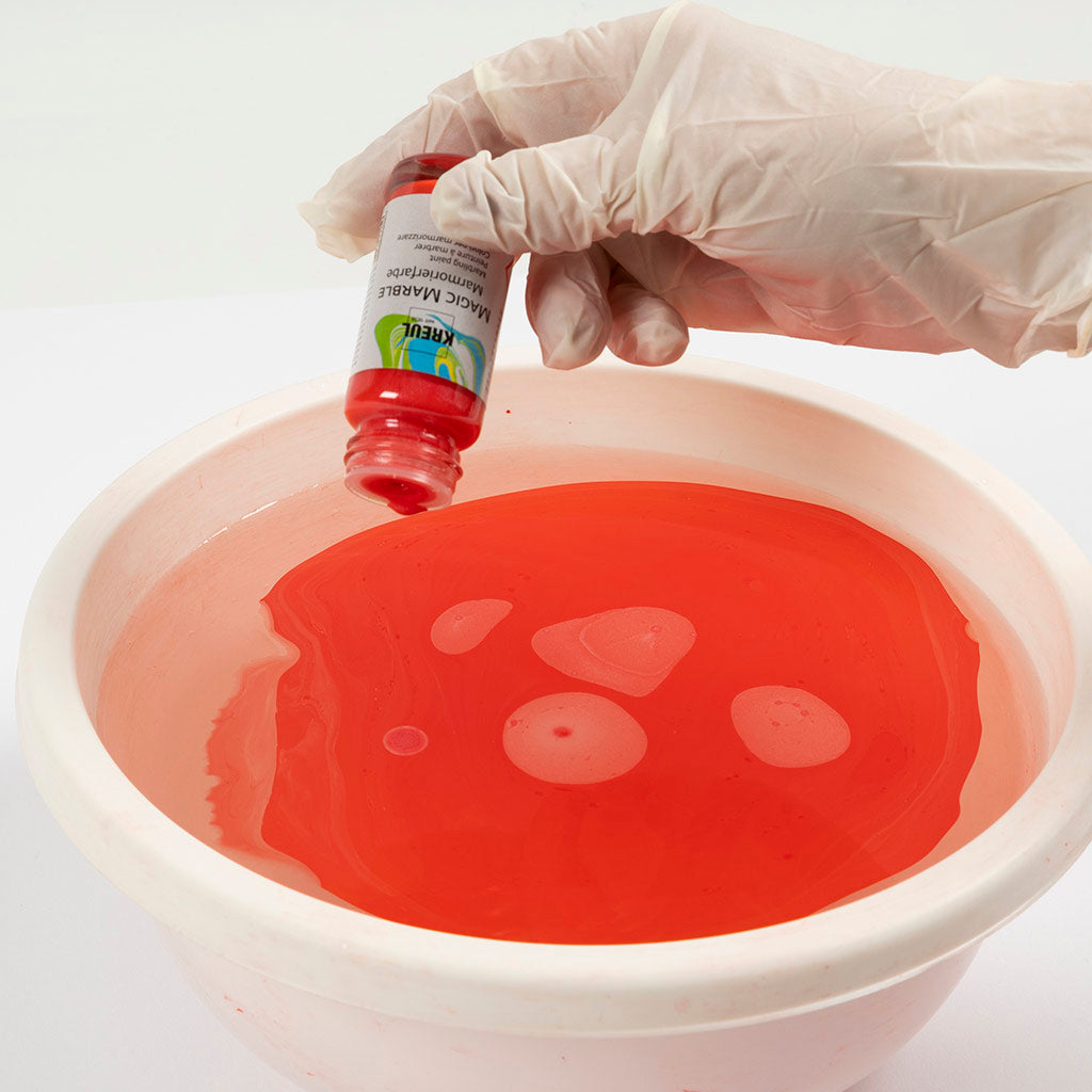 Magic Marble-verf, metallic kleuren, 6x20ml