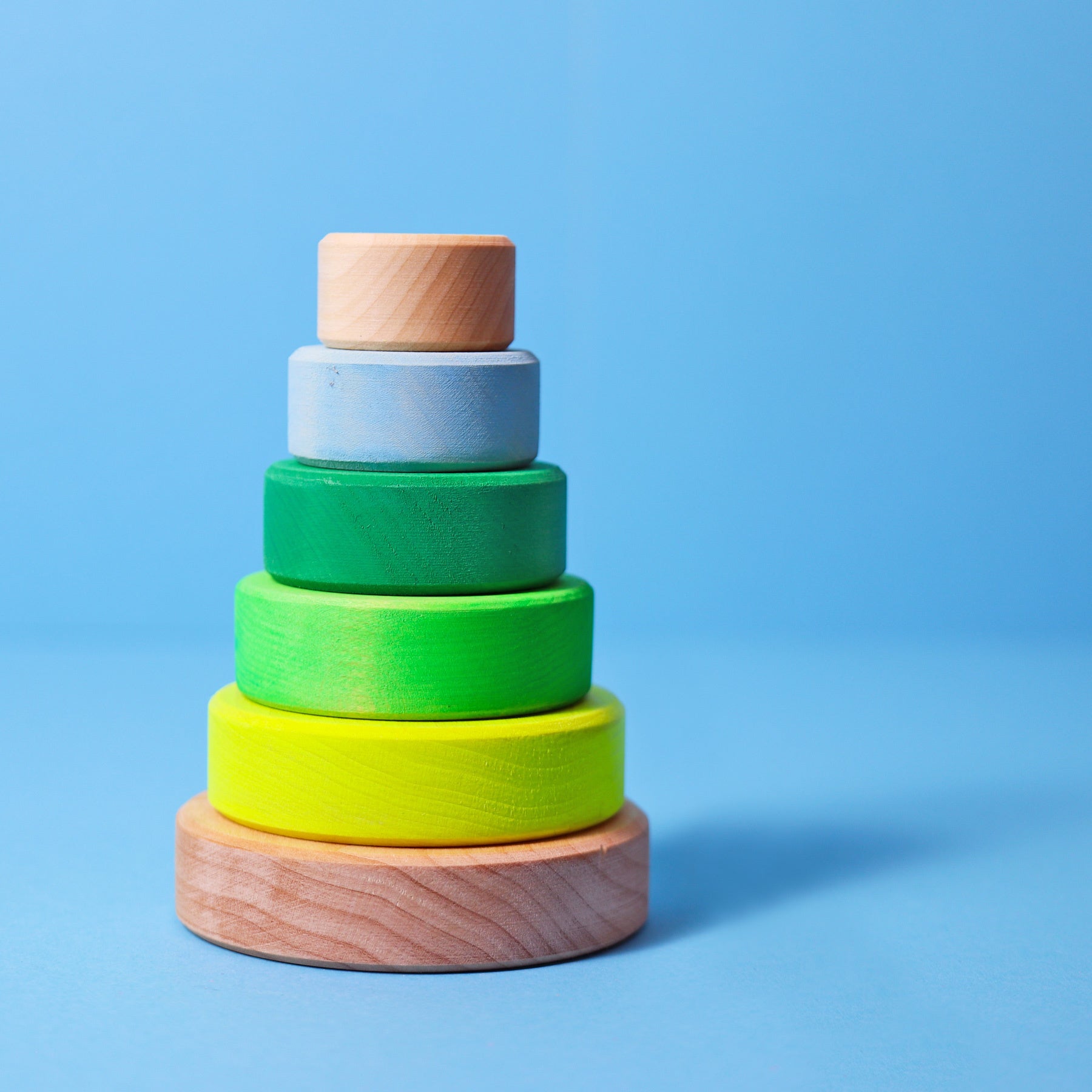 Kleine Stapeltoren - NEON Green