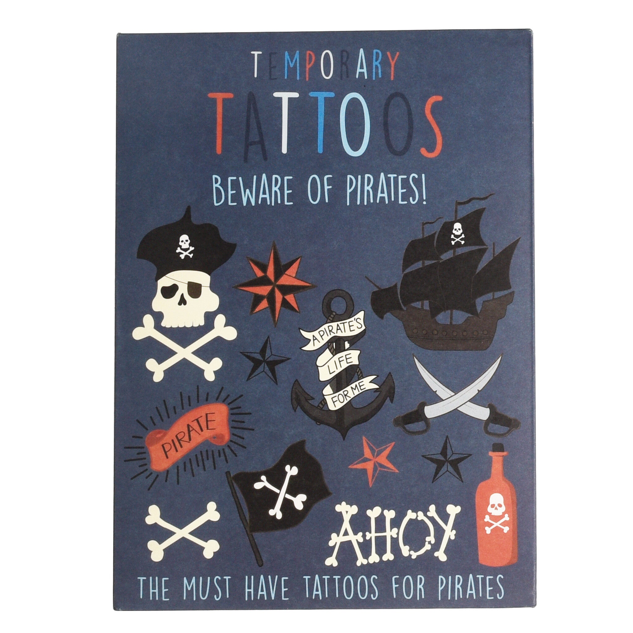 Kindertatoeages - Beware of the Pirates
