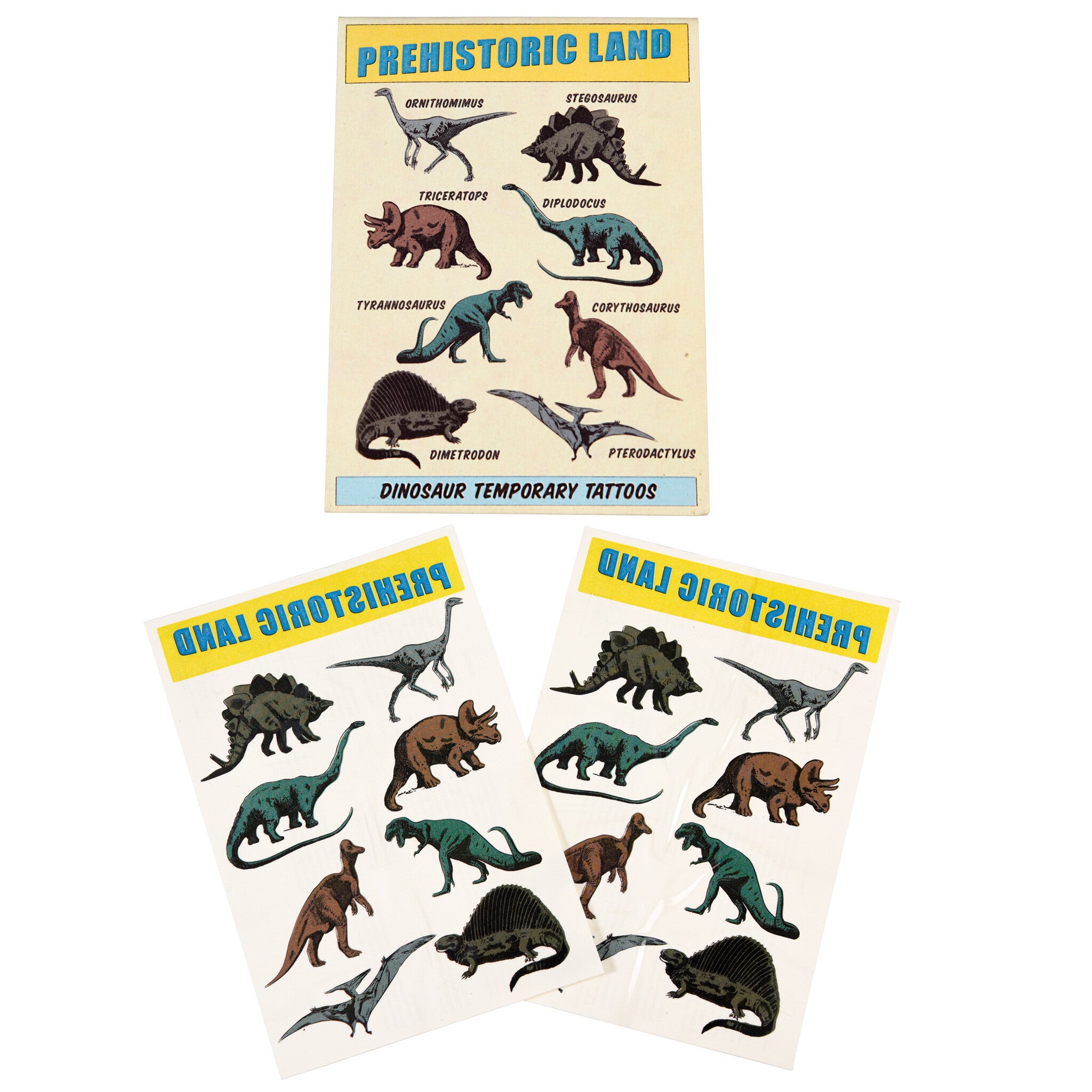 Kindertatoeages - Prehistoric Land