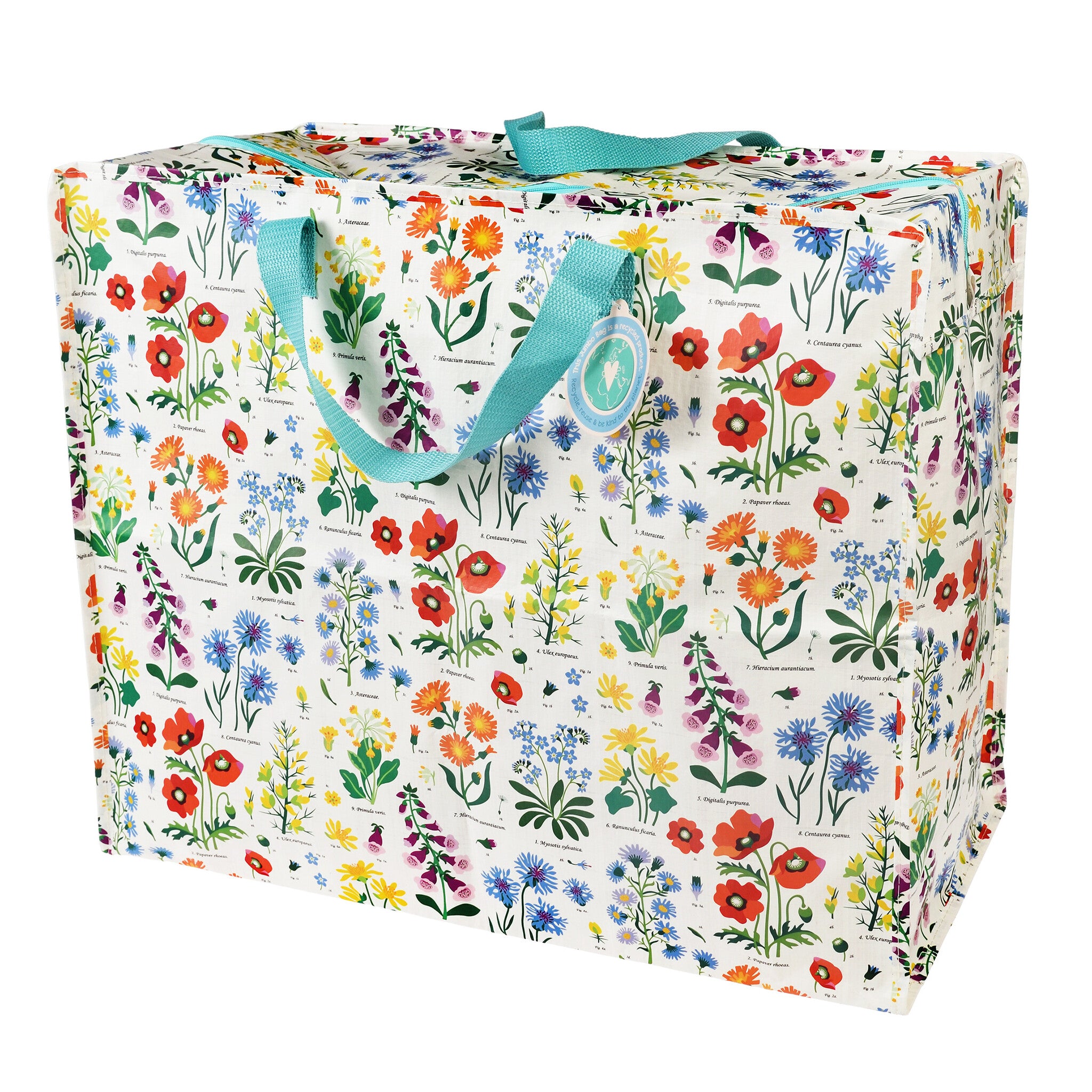 Jumbo Storage Bag - Wild Flowers