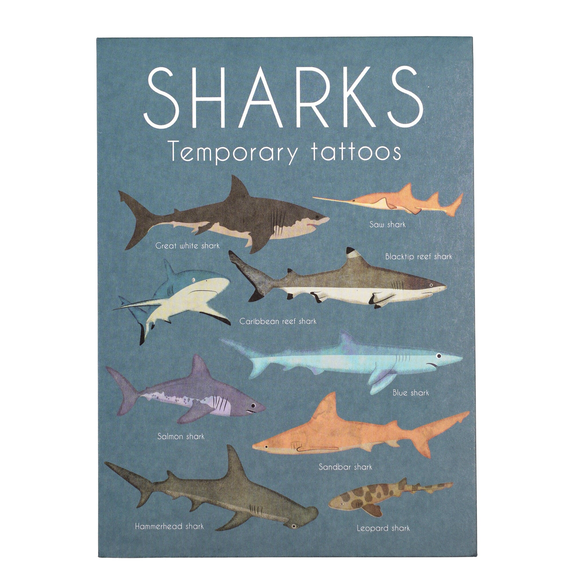 Kindertatoeages - Shark