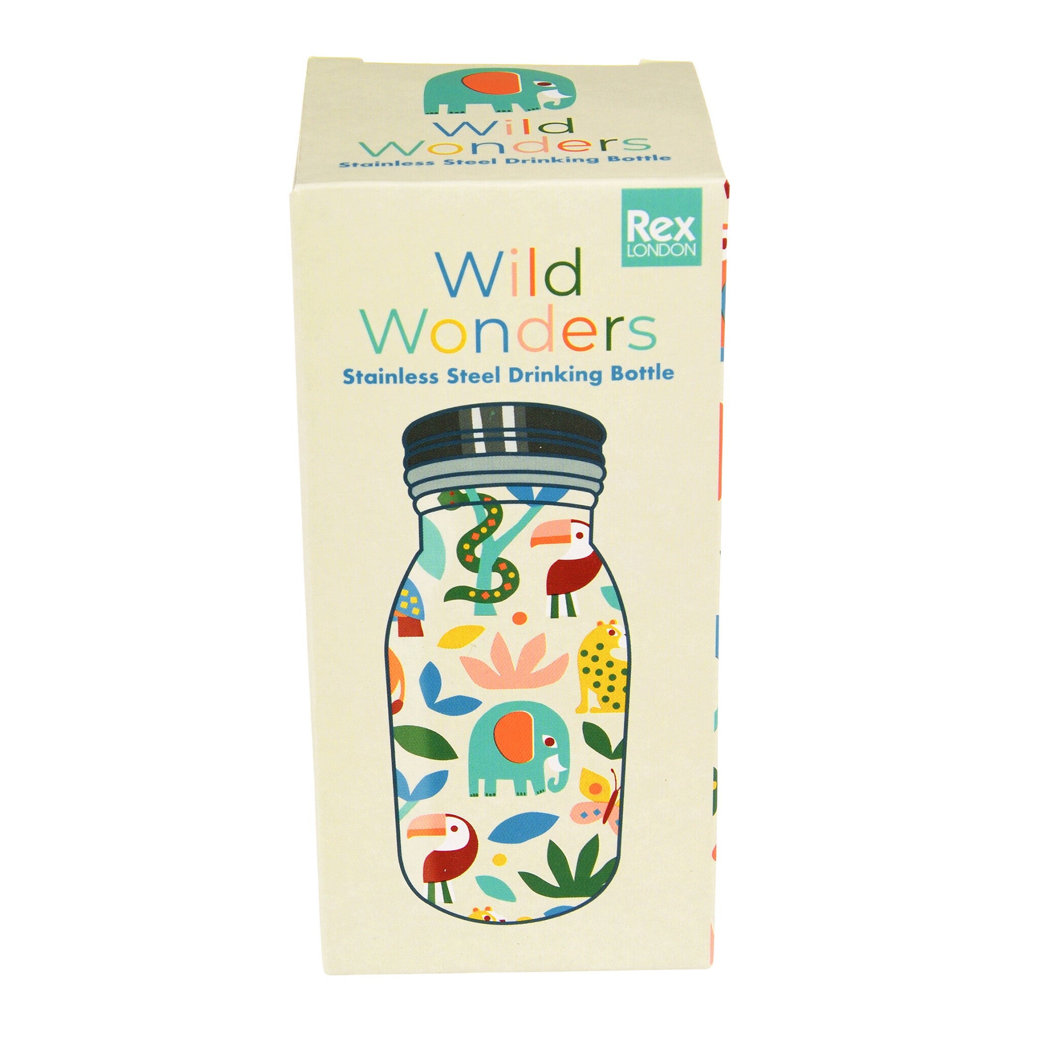 RVS Drinkfles 250ml - Wild Wonder