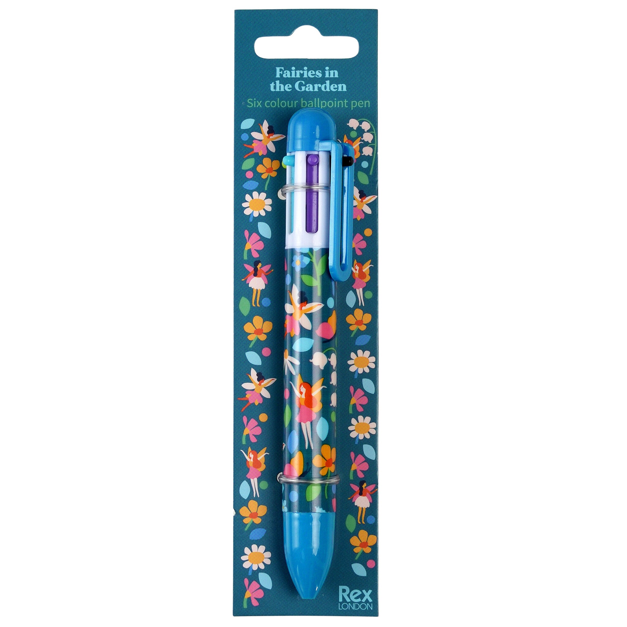 6-in-1 kleurenpen - Fairies in the Garden