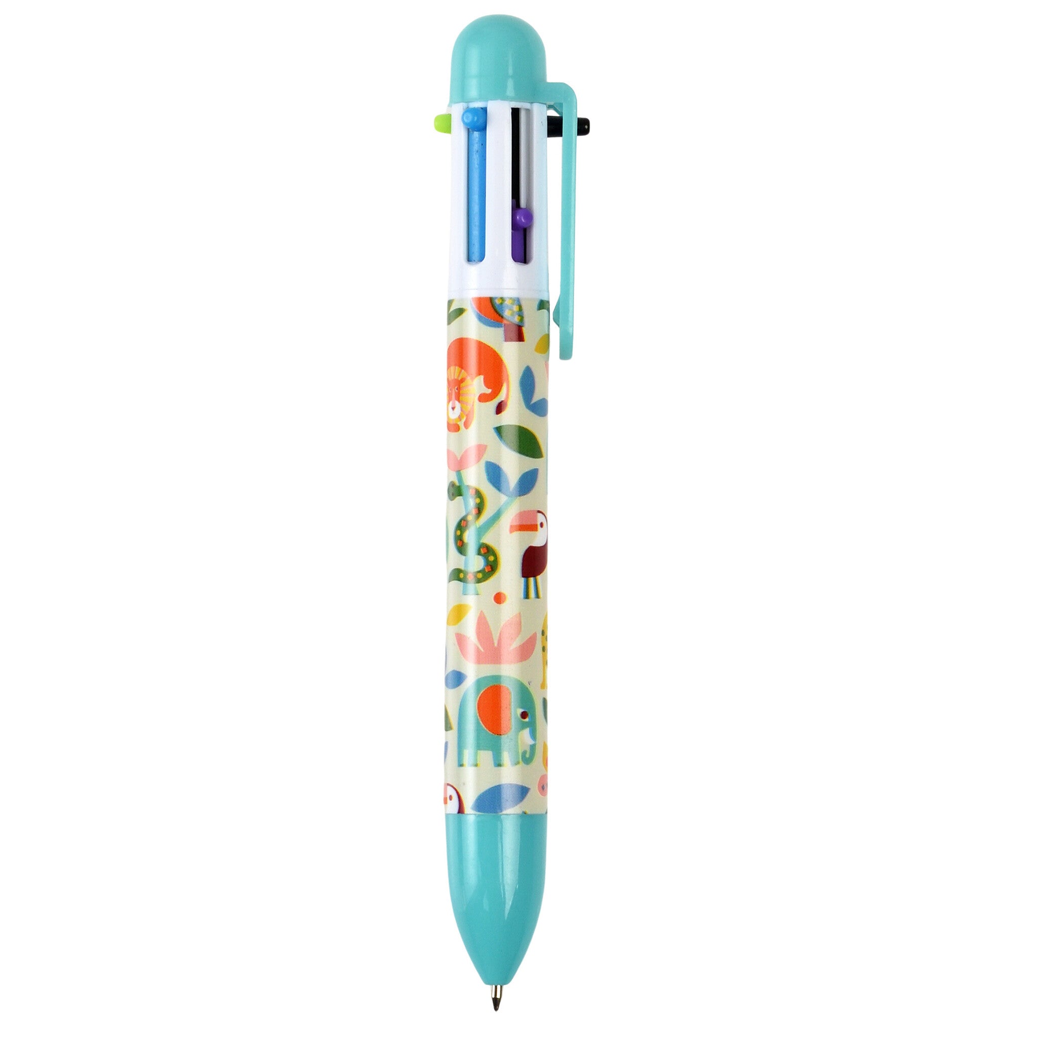 6-in-1 kleurenpen - Wild Wonders
