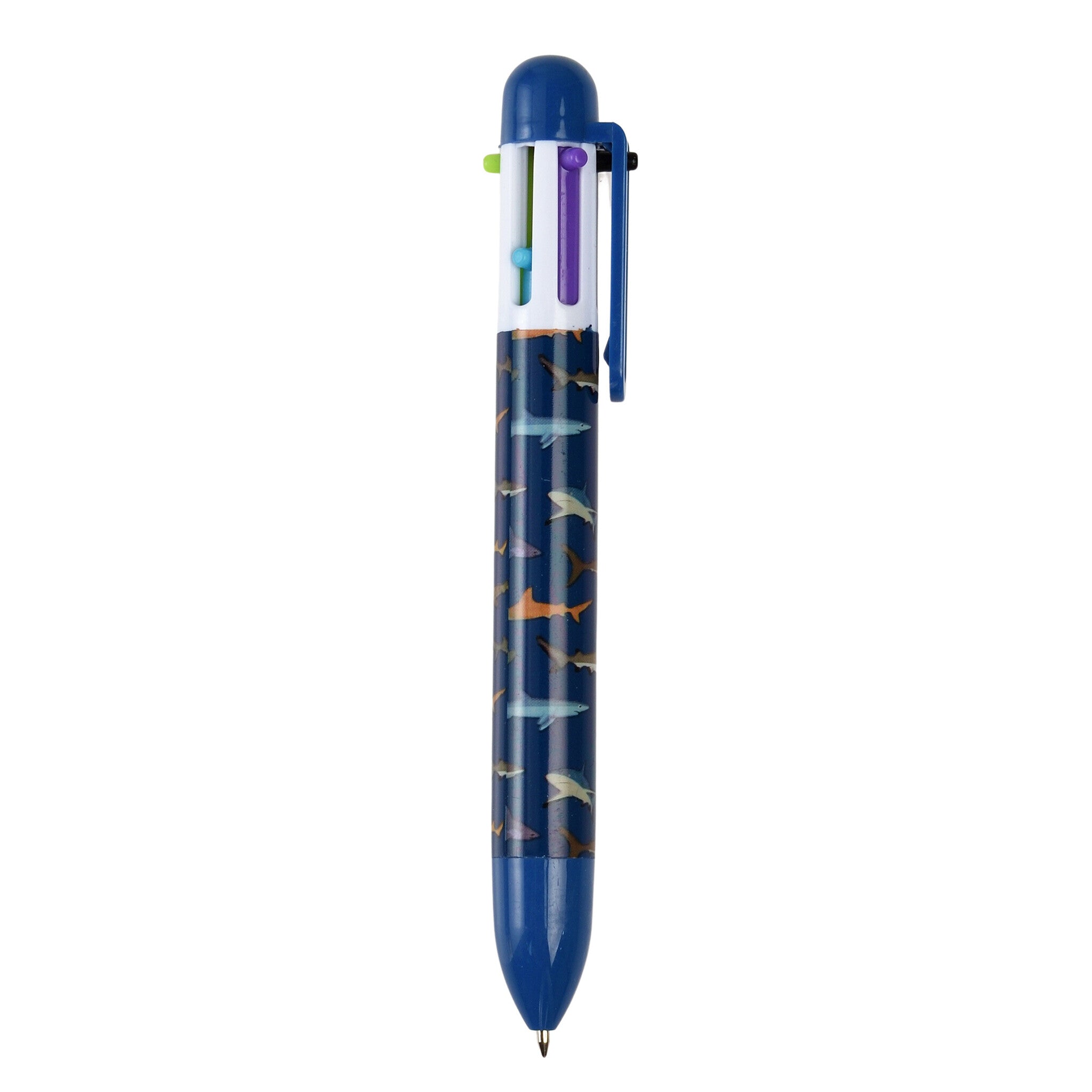 6-in-1 kleurenpen - Sharks