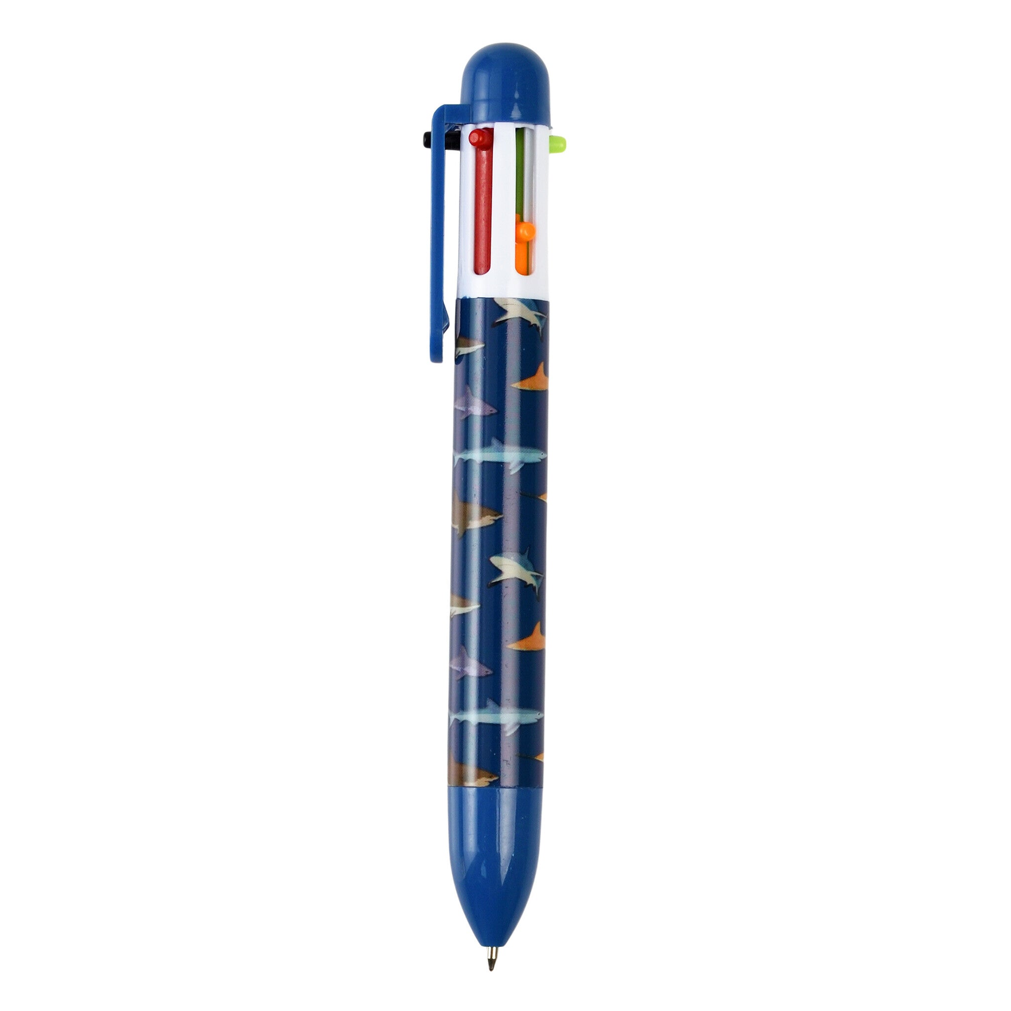 6-in-1 kleurenpen - Sharks