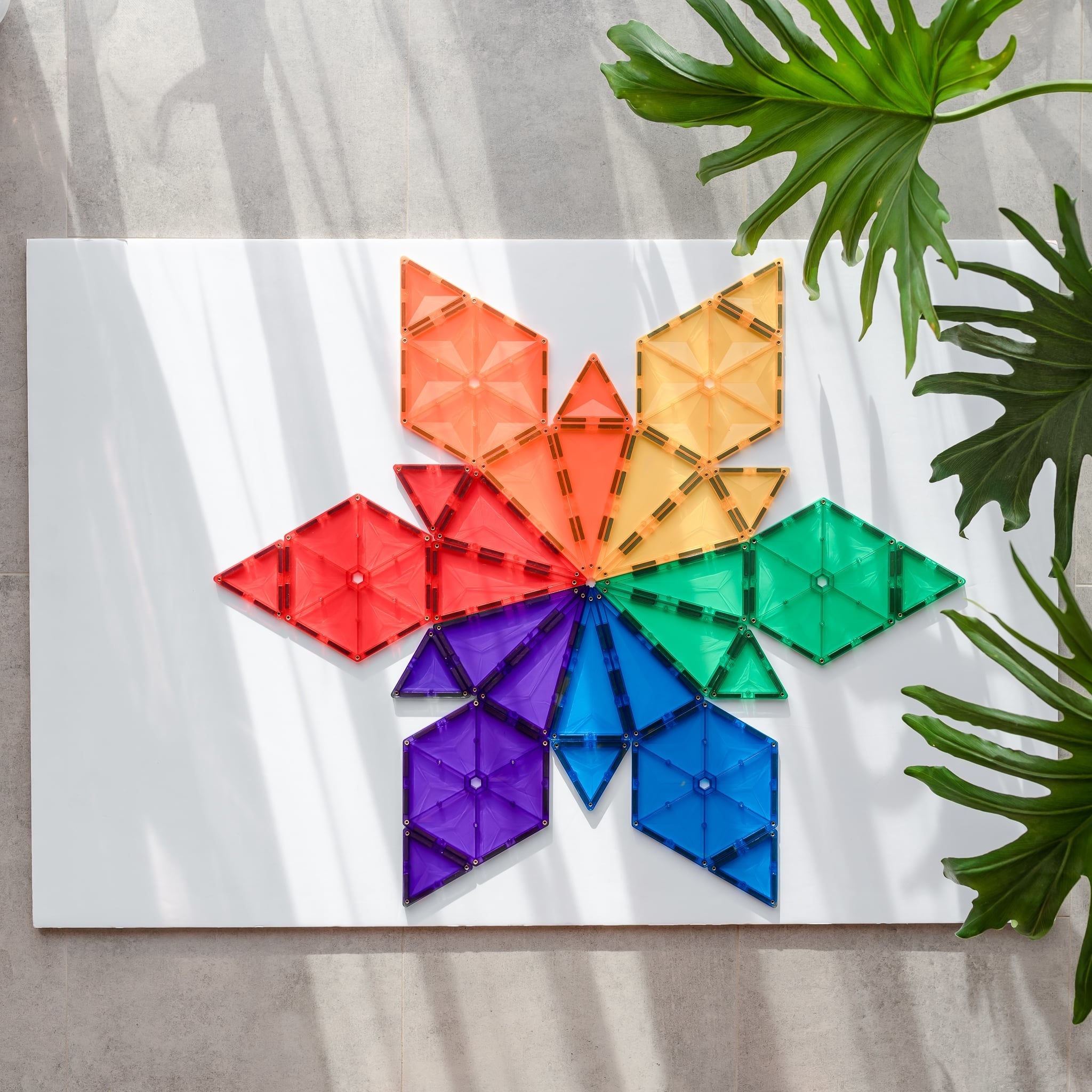 Rainbow Geometry Pack - 30 delig