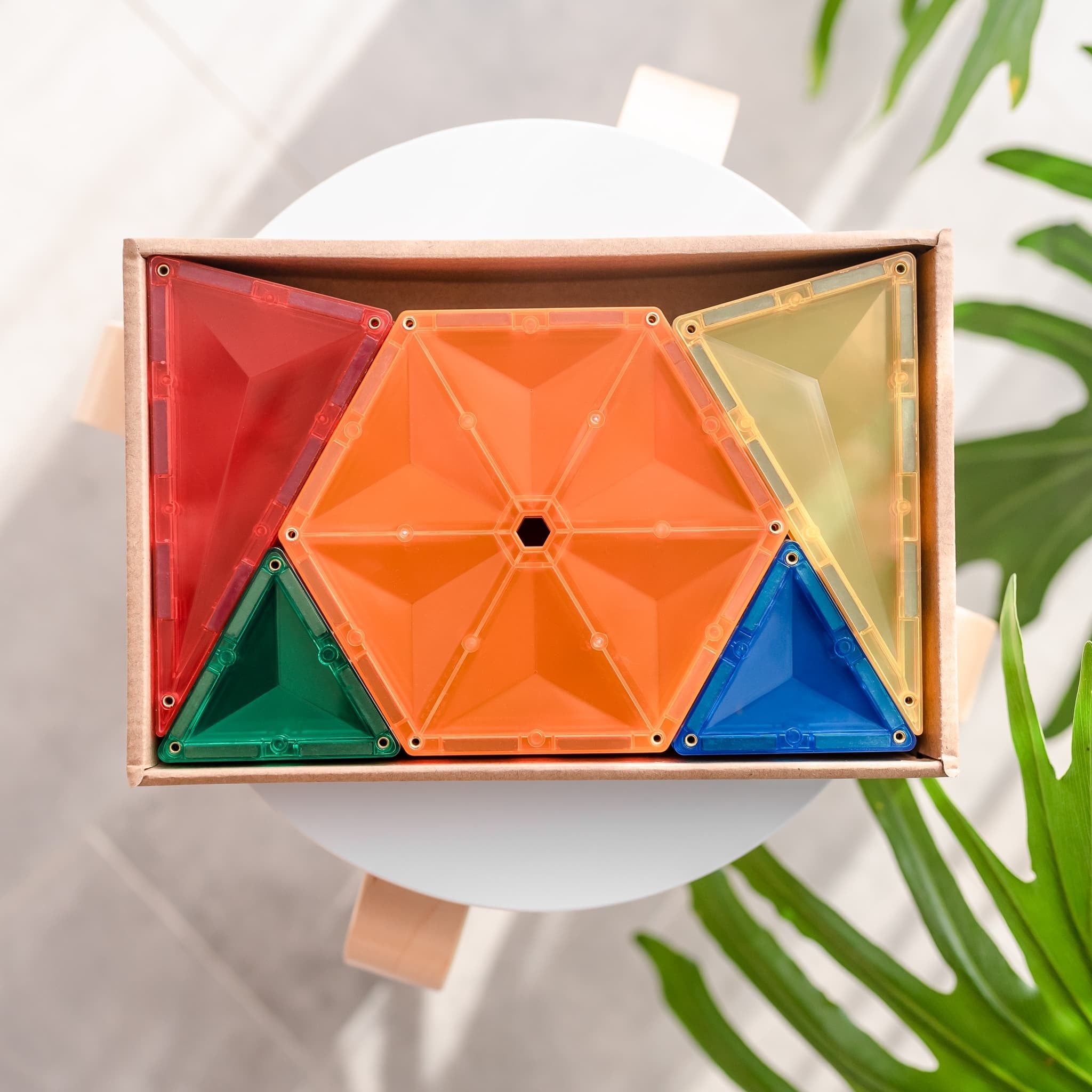 Rainbow Geometry Pack - 30 delig