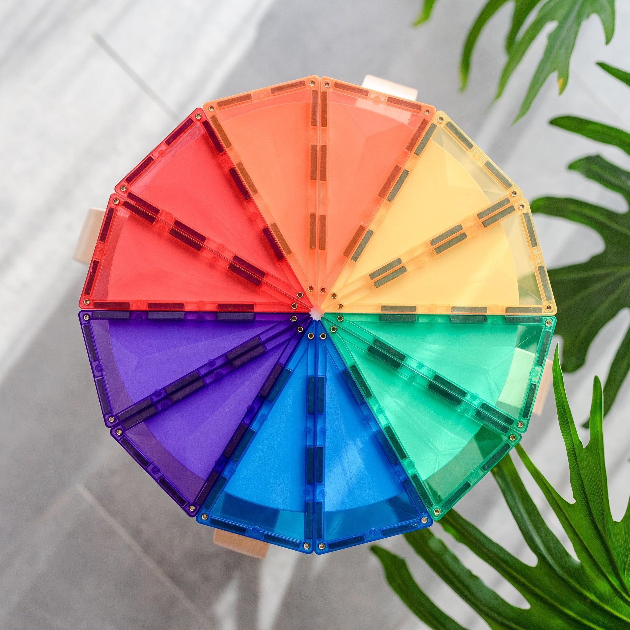 Rainbow Geometry Pack - 30 delig