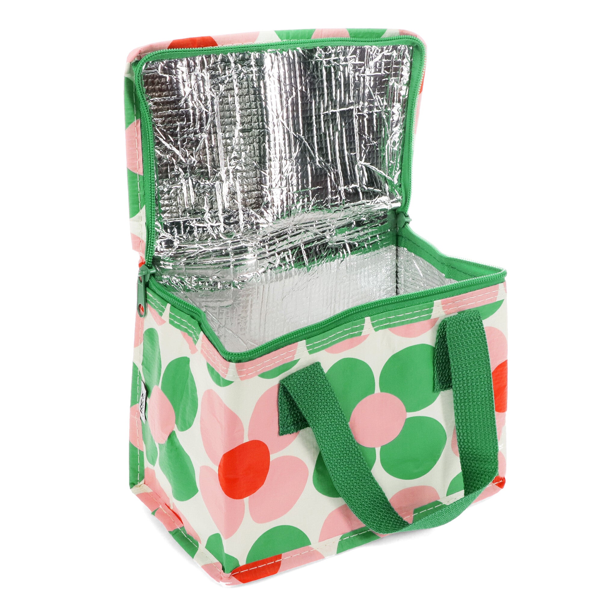 Lunchtas/koeltas - Pink and Green Daisy