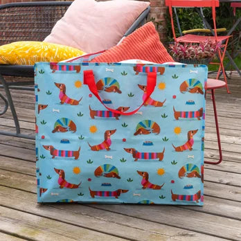 Jumbo Storage Bag - Sunny Sausage dog