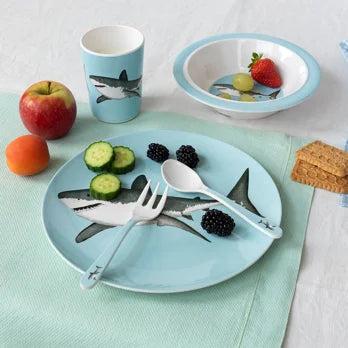 5-delig Kinderservies - Sharks