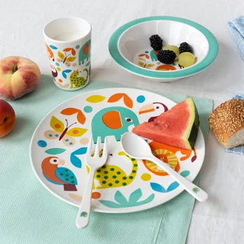 5-delig Kinderservies - Wild Wonders