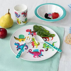 5-delig Kinderservies - Baby Dinos