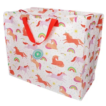 Jumbo Storage Bag - Unicorns