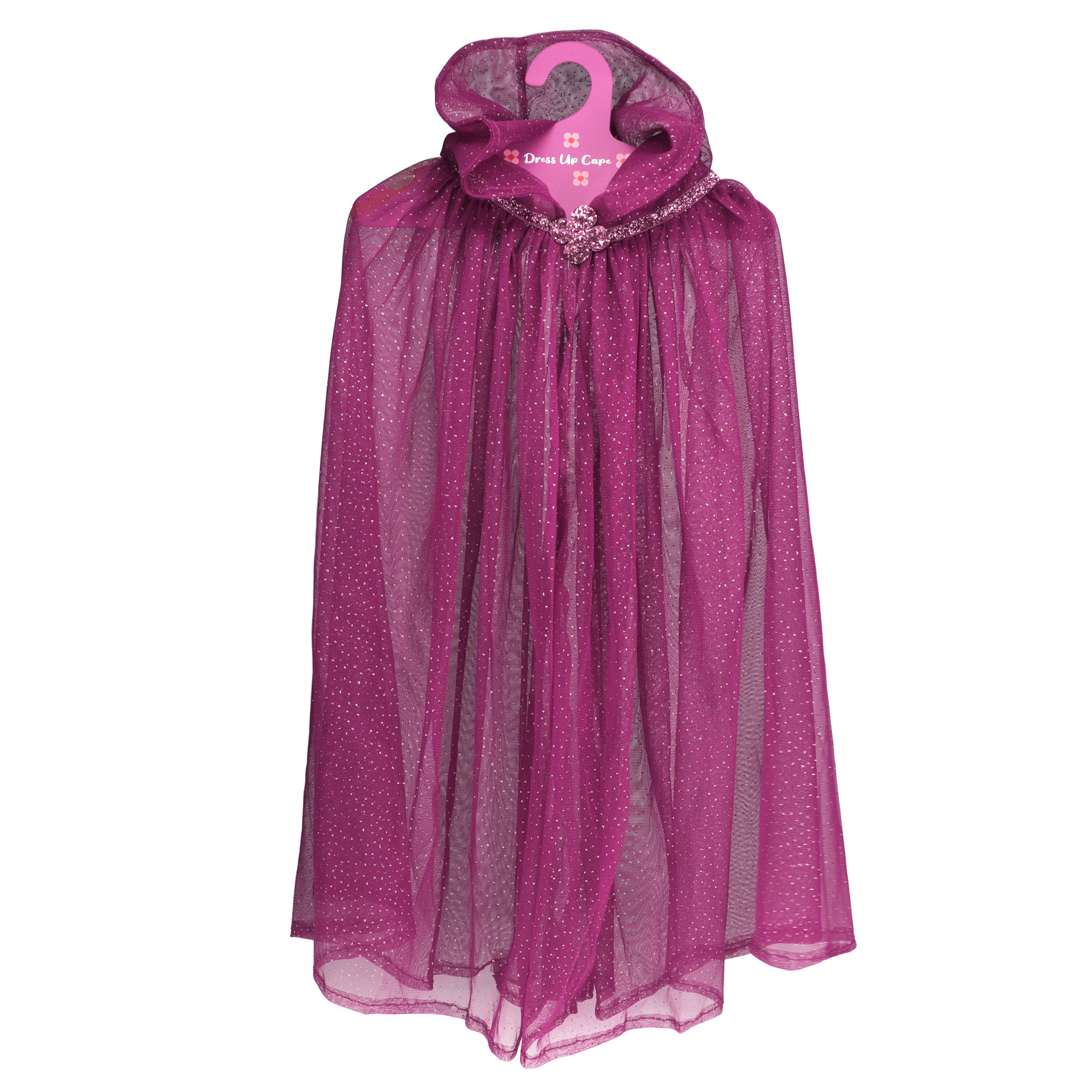 Glitter Cape - Dark Pink