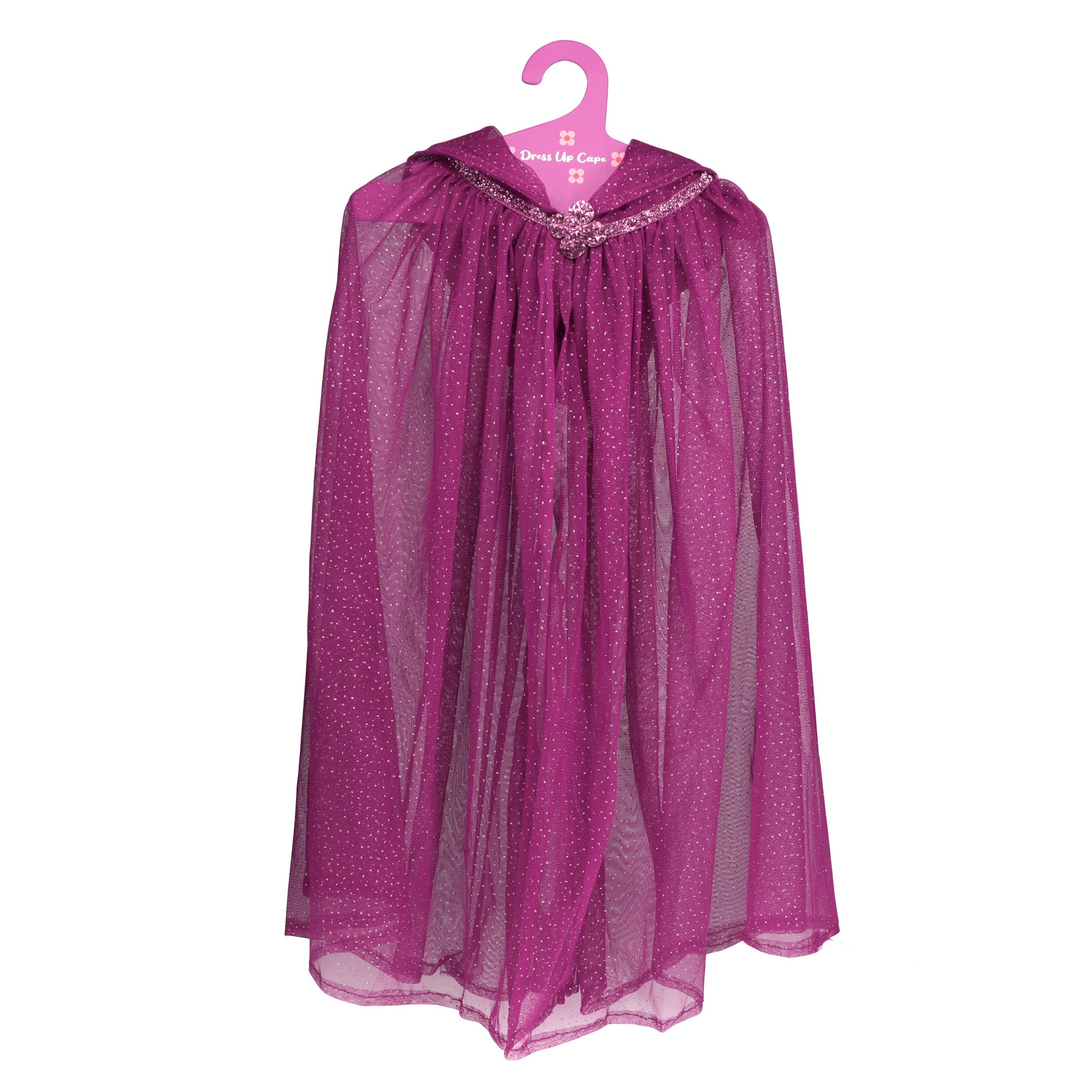 Glitter Cape - Dark Pink