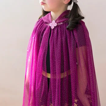 Glitter Cape - Dark Pink