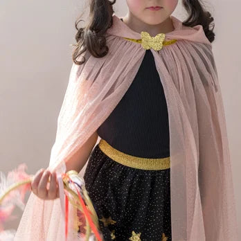 Glitter Cape - Light Pink