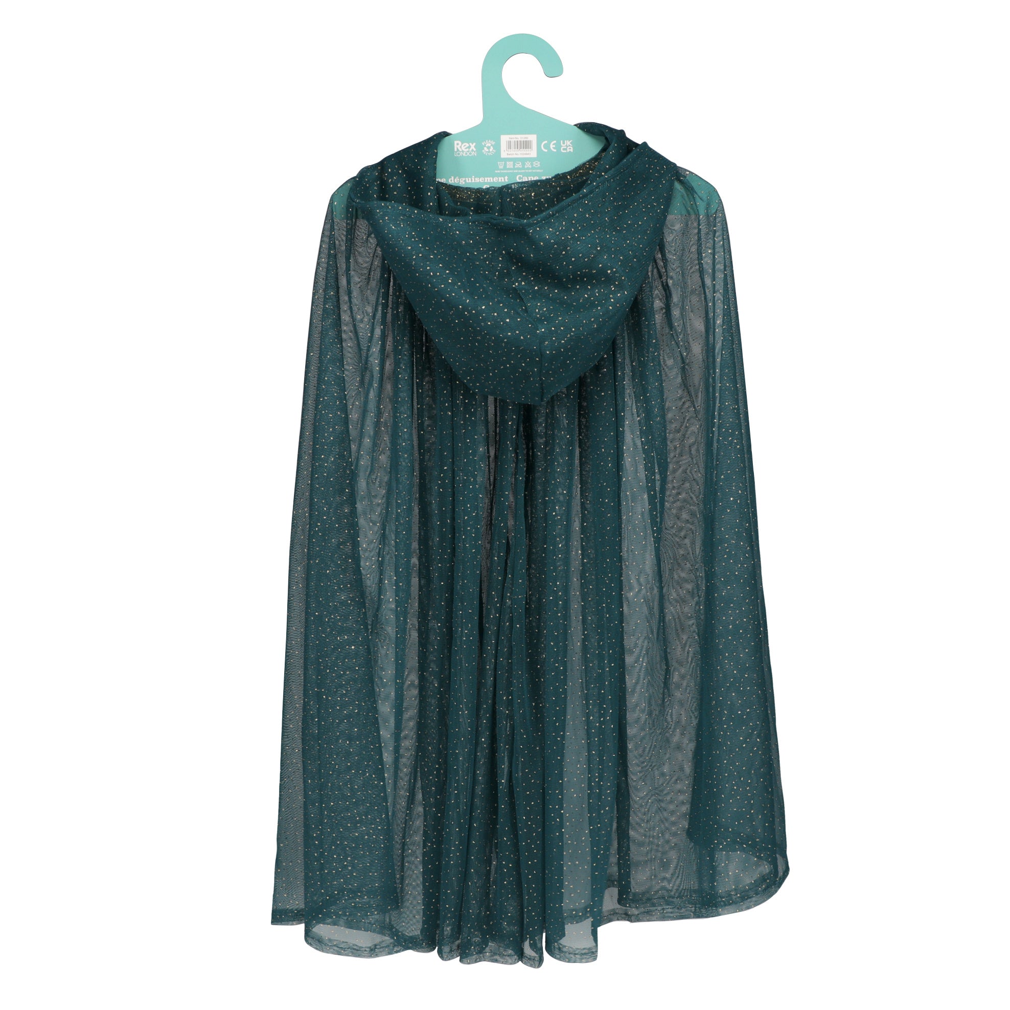 Glitter Cape - Blue