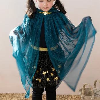 Glitter Cape - Blue