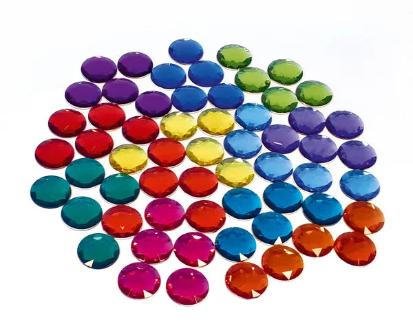 Glitterstenen Maxi - 60-delig