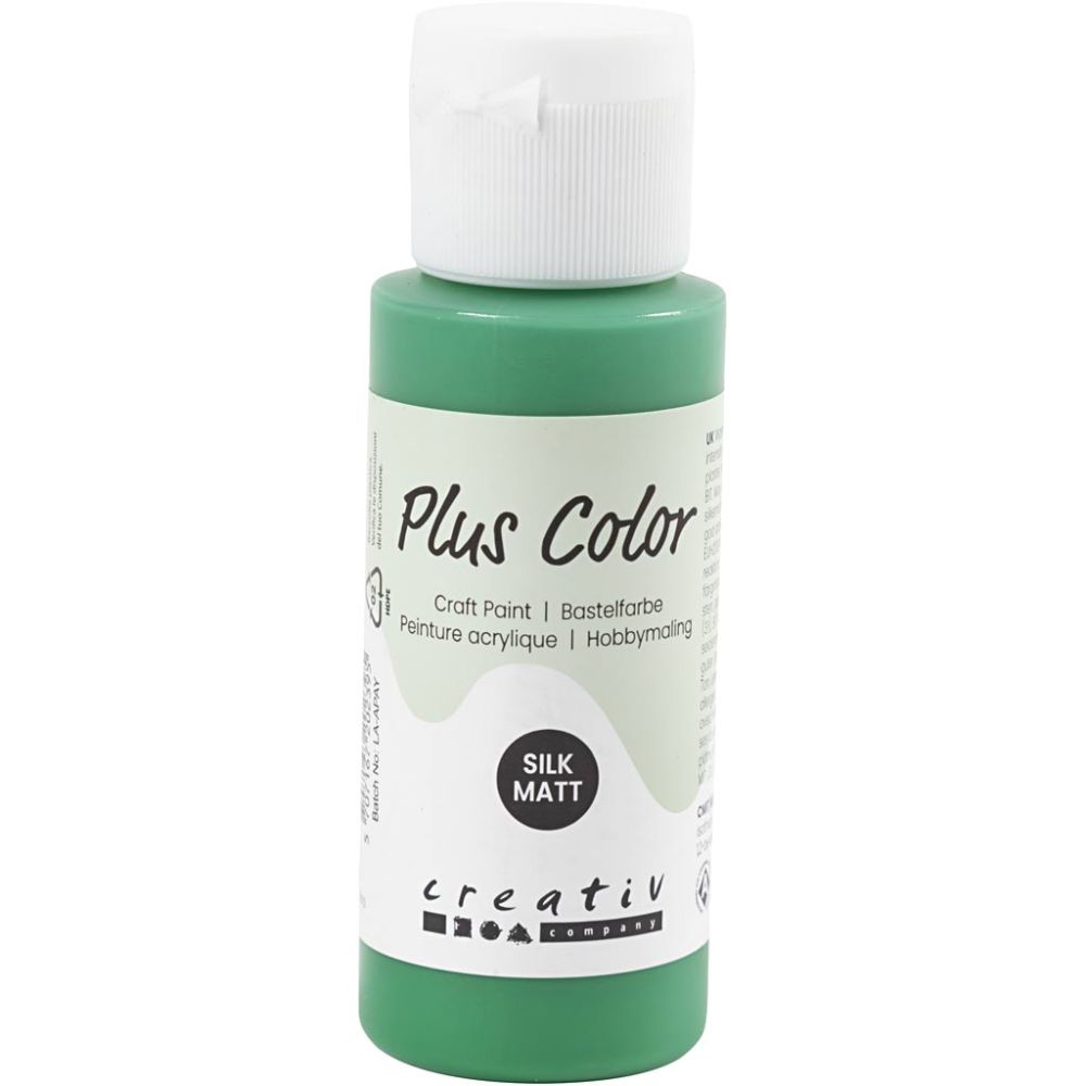 Plus Color Acrylverf, 25+ kleuren, 60ml/fles