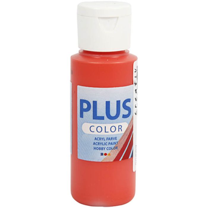 Plus Color Acrylverf, 25+ kleuren, 60ml/fles