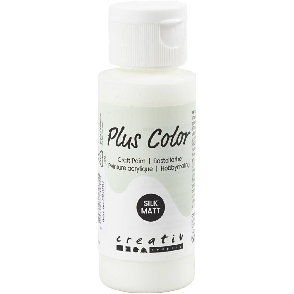 Plus Color Acrylverf, 25+ kleuren, 60ml/fles