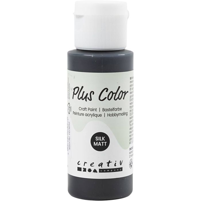 Plus Color Acrylverf, 25+ kleuren, 60ml/fles