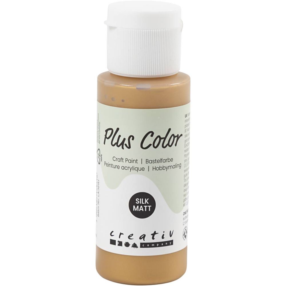 Plus Color Acrylverf, 25+ kleuren, 60ml/fles