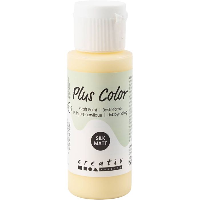 Plus Color Acrylverf, 25+ kleuren, 60ml/fles