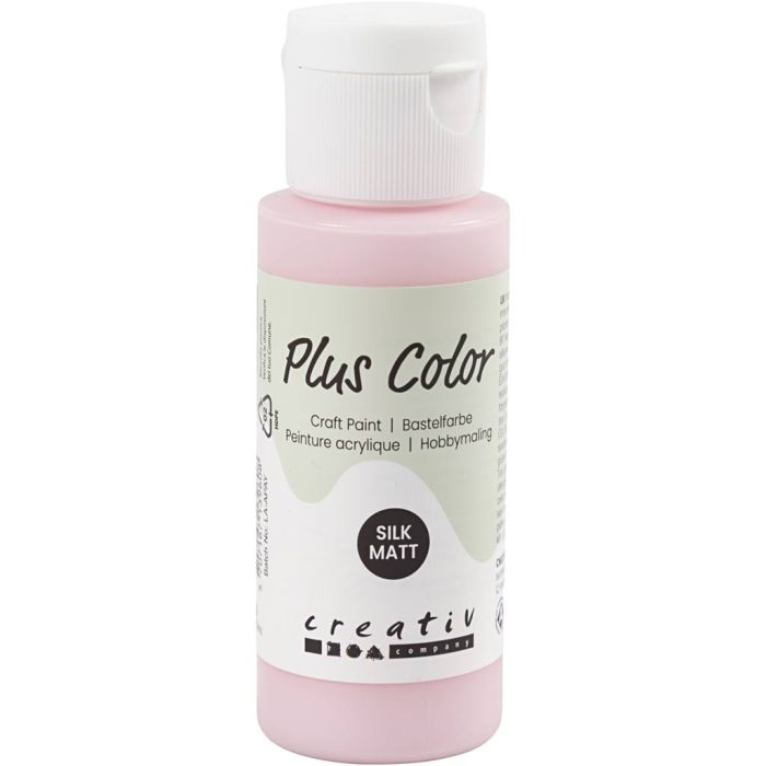 Plus Color Acrylverf, 25+ kleuren, 60ml/fles