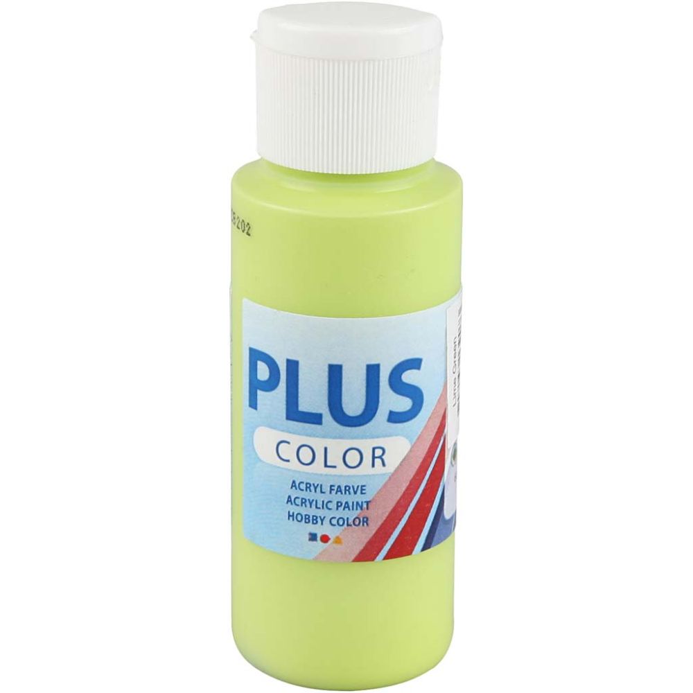 Plus Color Acrylverf, 25+ kleuren, 60ml/fles