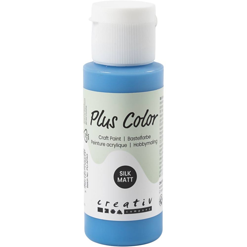 Plus Color Acrylverf, 25+ kleuren, 60ml/fles