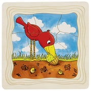 4 lagen puzzel - Eikel-boom